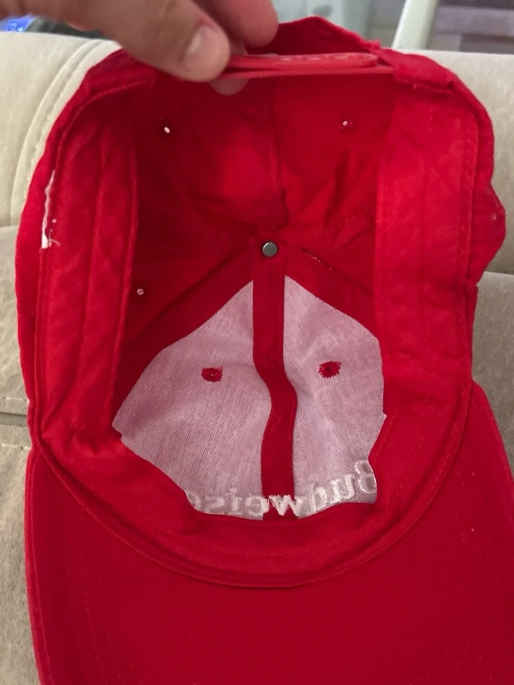 Budweiser Red Kids Logo Cap